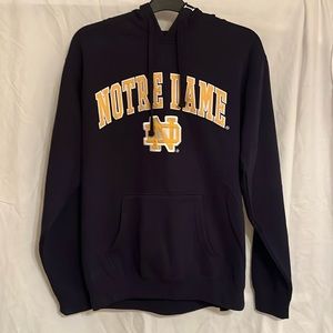 Notre Dame Hoodie Men L Never Worn
